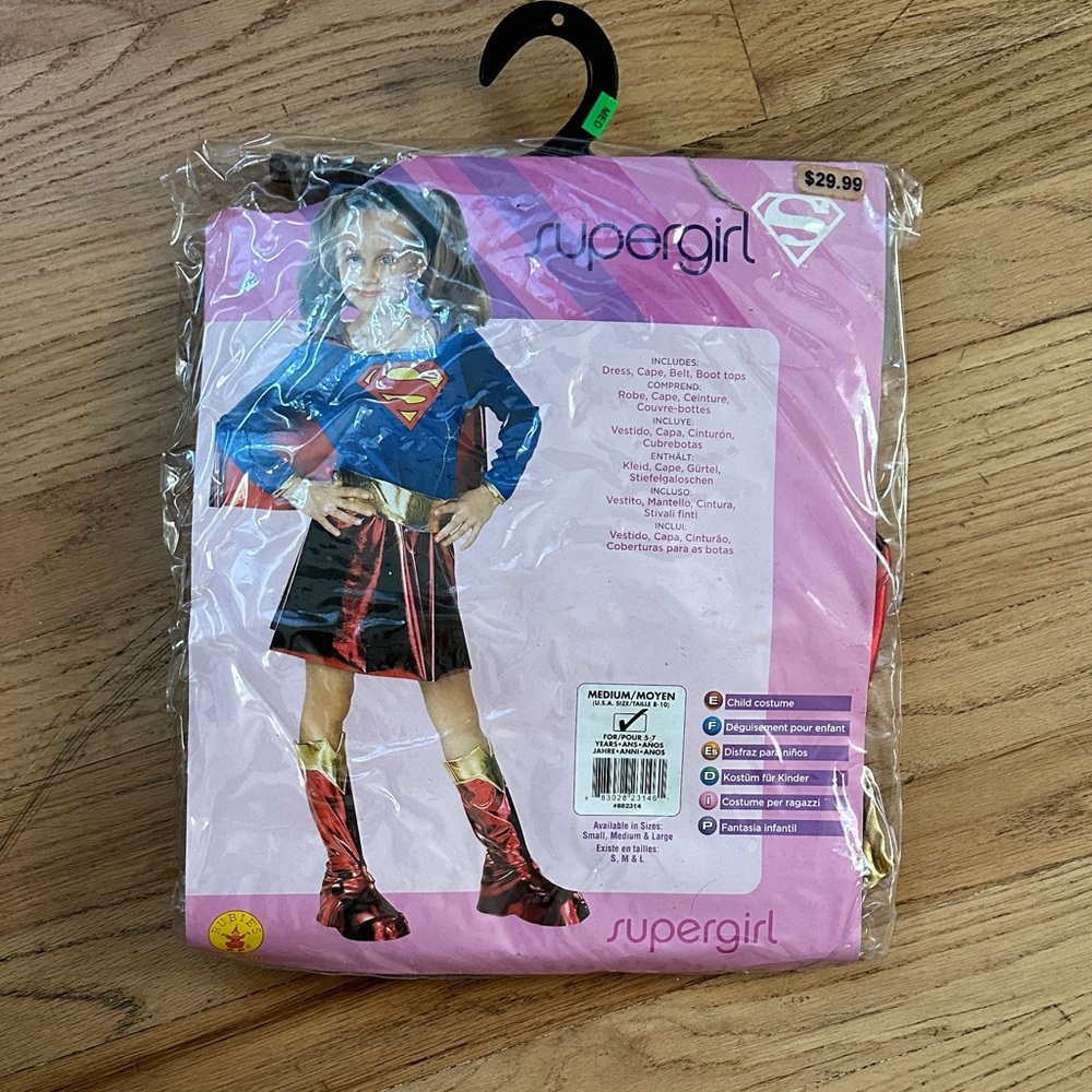 Kids Costume - Blue, Red, Gold